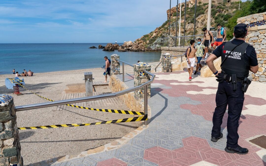 Policía Local adelanta el dispositivo especial de verano para reforzar el control en las playas