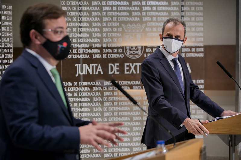 Duque visita el futuro emplazamiento del nuevo Centro Nacional de Investigación en Almacenamiento Energético, en Extremadura