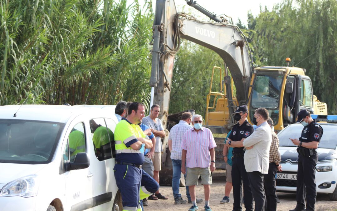 Urbanismo decreta de forma urgente que la Junta de Hacendados paralice los trabajos en la acequia Pitarque