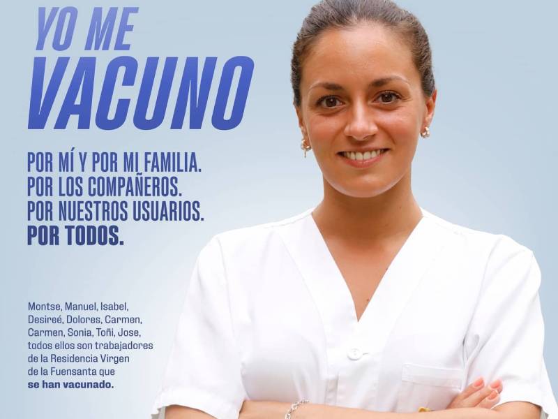 La Comunidad lanza una campaña para promover la vacunación contra el Covid entre los trabajadores de residencias