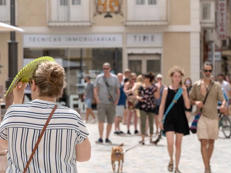 Calima, polvo y temperaturas que pueden llegar a 39ºC este jueves